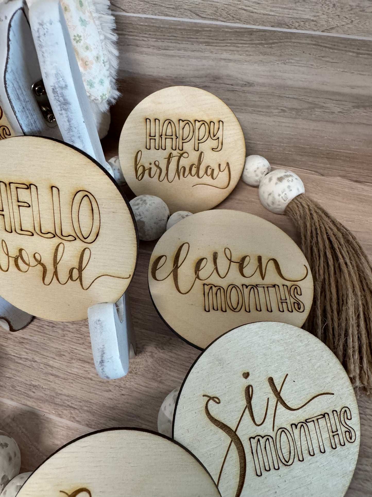 Baby Milestone Rounds - Traditional