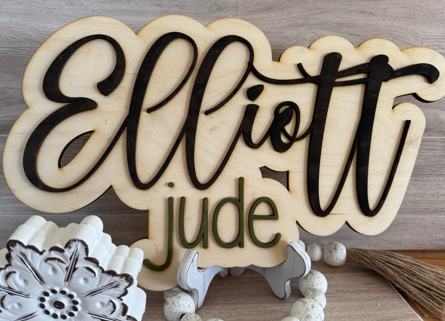 Custom Made NAME Nursery Signs