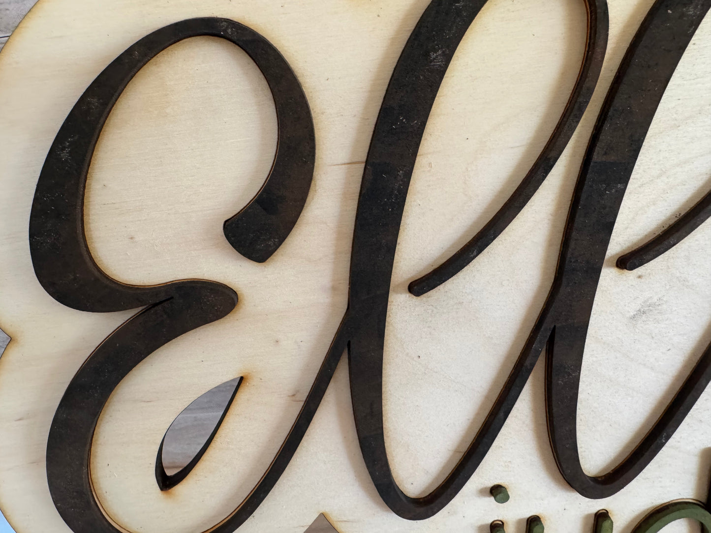 Custom Made NAME Nursery Signs