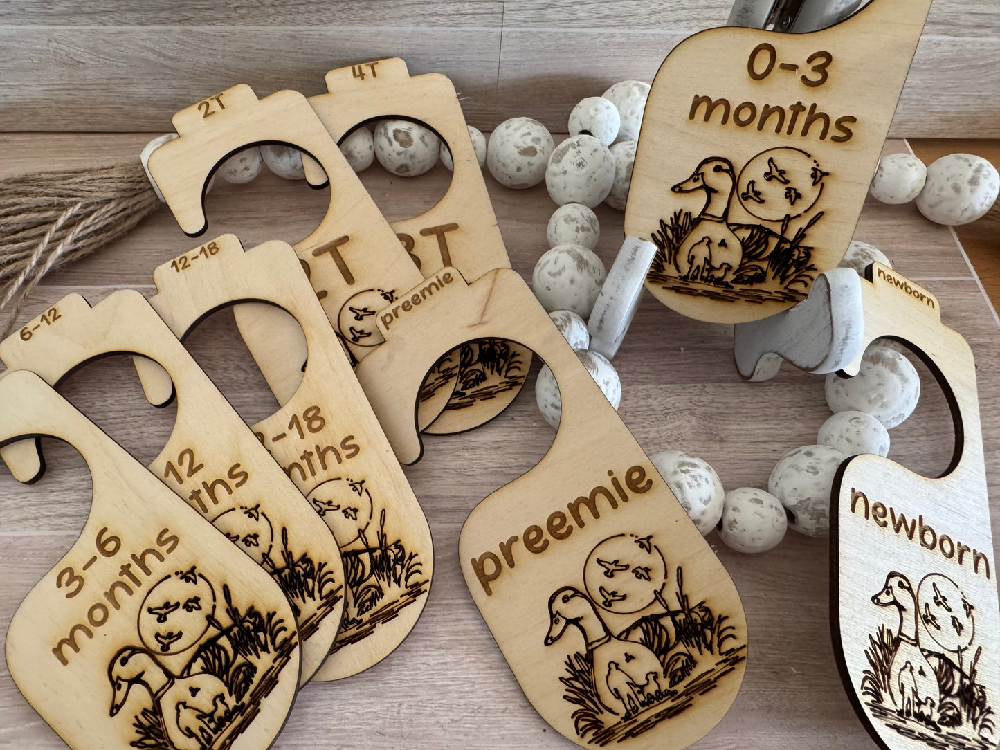 Baby Closet Divider Hangers - Duck Hunter