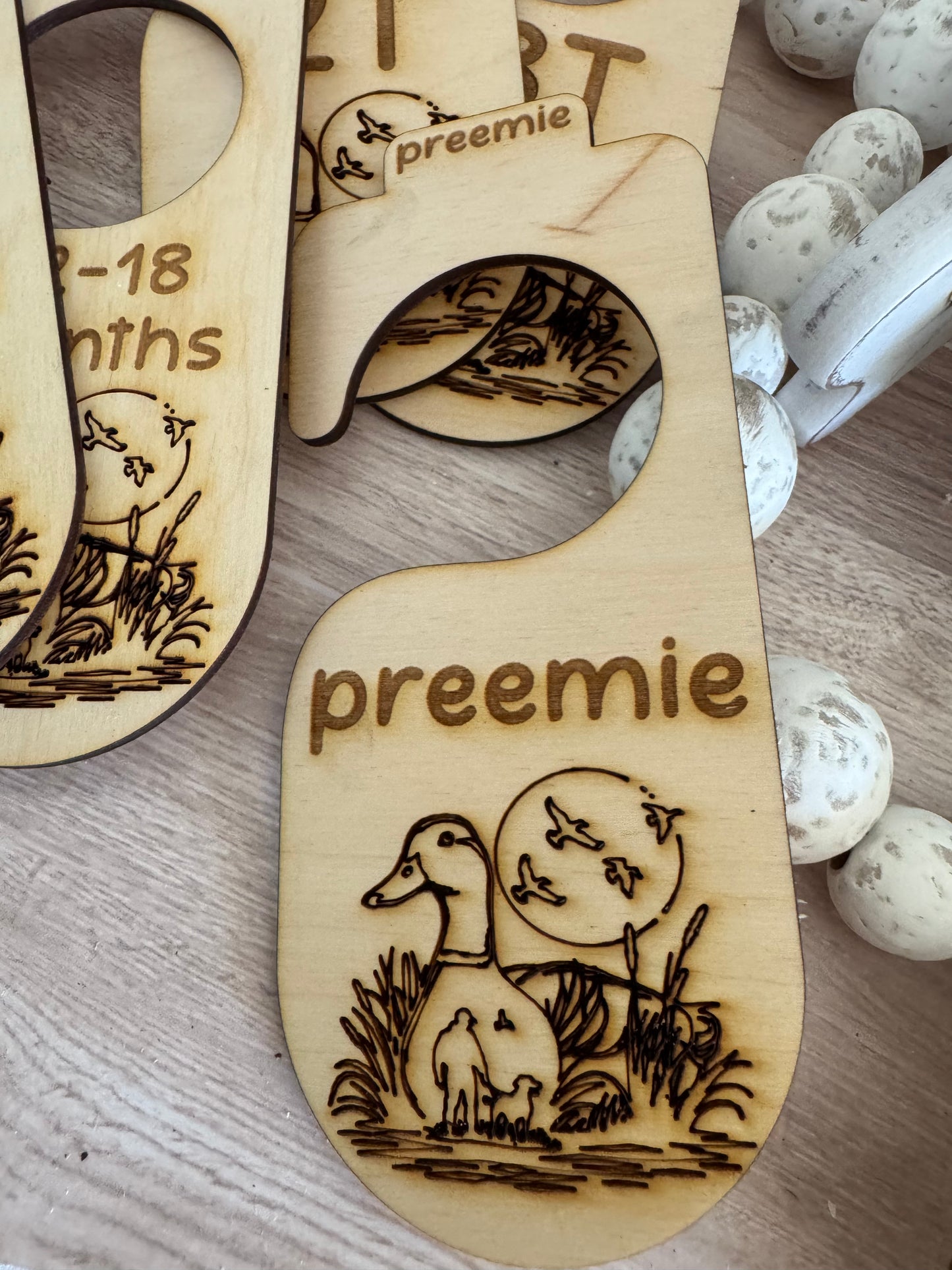 Baby Closet Divider Hangers - Duck Hunter