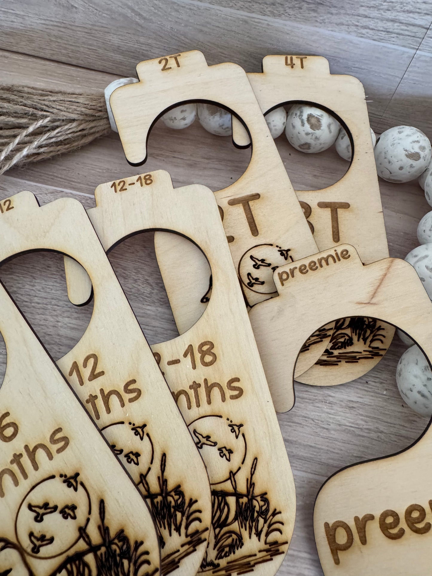 Baby Closet Divider Hangers - Duck Hunter