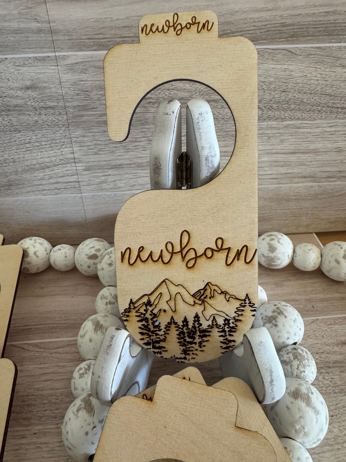 Baby Closet Divider Hangers - Mountains