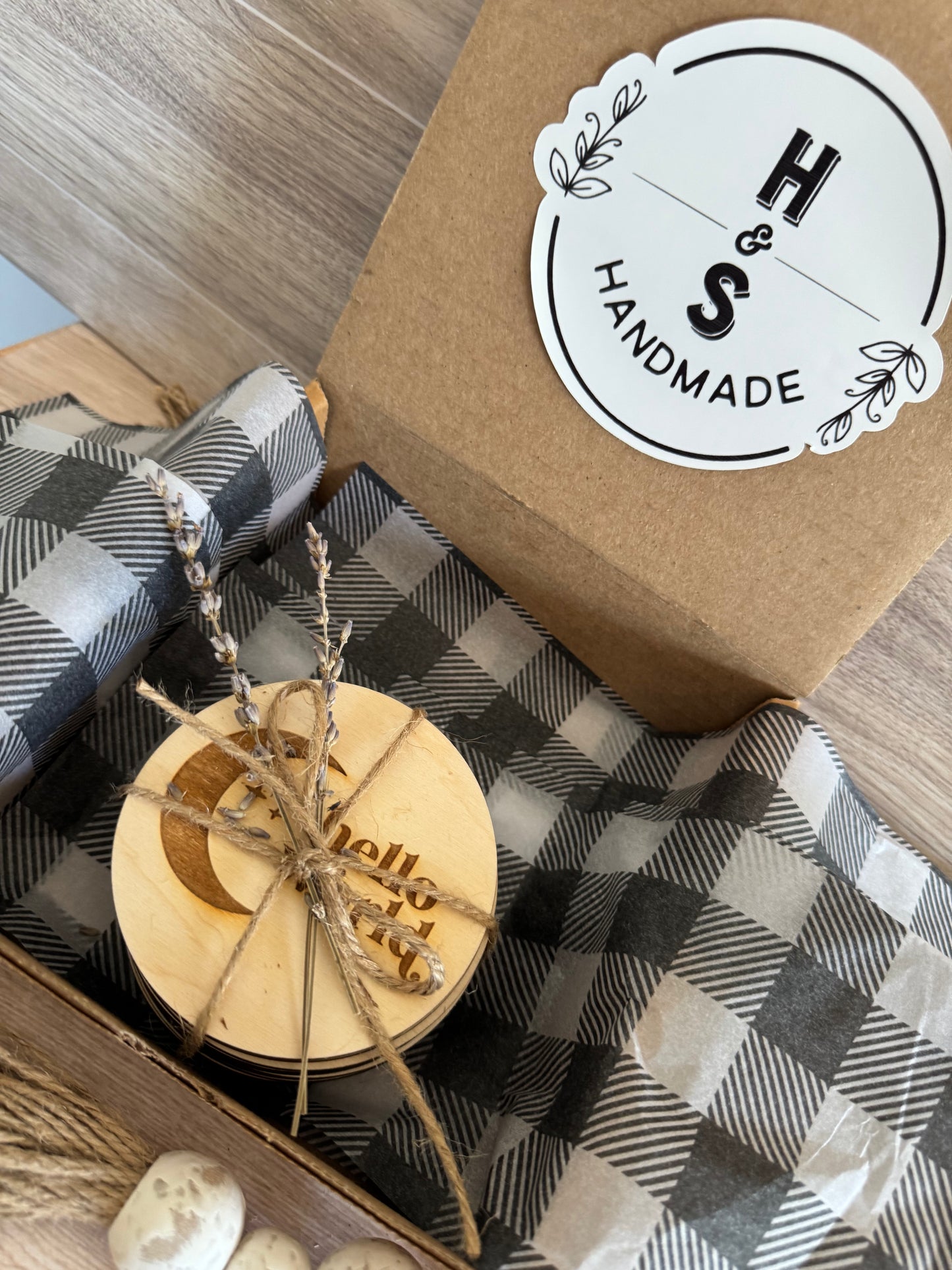 Baby Milestone Rounds - Moon & Stars