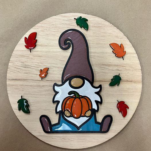 9/13/2025 - 3D Fall Liquid Glass Signs @ The Market at the Three Little Birds