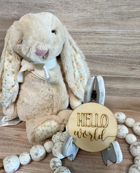 Baby Milestone Rounds - Traditional