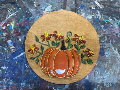 9/13/2025 - 3D Fall Liquid Glass Signs @ The Market at the Three Little Birds